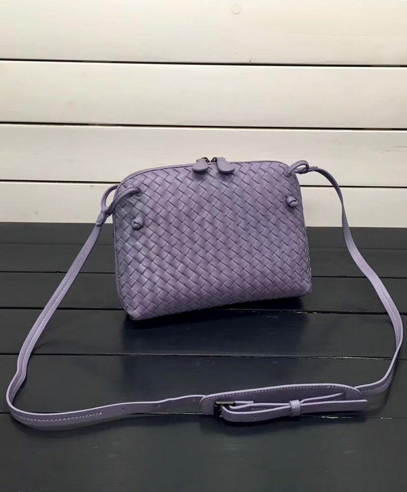 Bottega Veneta Shoulder Bag Lambskin Light Purple